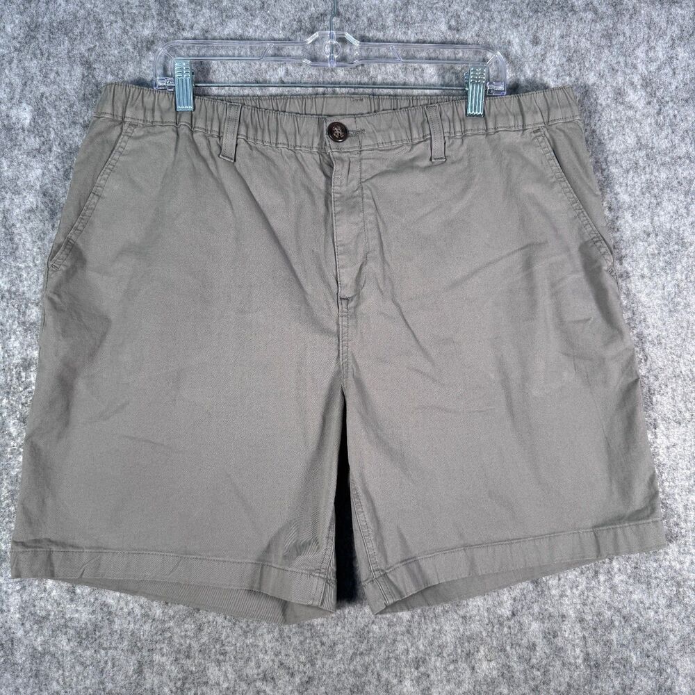 Chubbies Chino Shorts Mens XXL Gray 7" Inseam Regular Fit Boomshakala